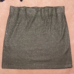 Wild Fable Glittery Skirt Stretchy Bodycon